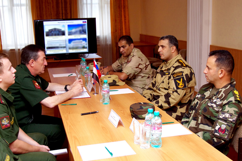 Офицеры спецназа вооруженных сил Египта в Екатеринбурге выразили заинтересованность в расширении сотрудничества с российскими коллегами