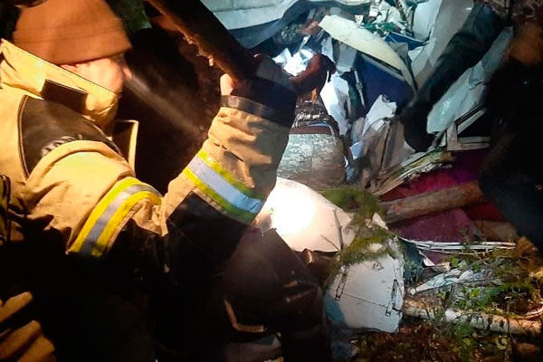 Четыре человека погибли при крушении самолета L-410 в Иркутской области