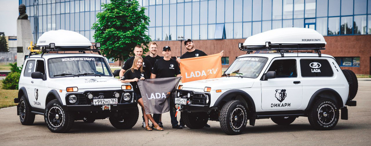 «Дикари» штурмуют Эльбрус: начало сезона экстремальных путешествий на LADA 4х4