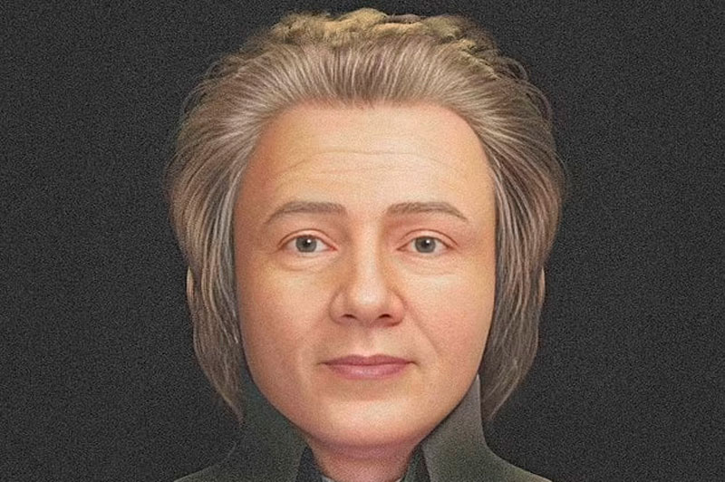 Ученые восстановили образ Моцарта по черепу, возможно, принадлежавшему композитору | Ученые выяснили, как на самом деле выглядел Моцарт — портрет воссоздали по черепу